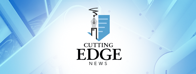 Cutting edge newsletter header